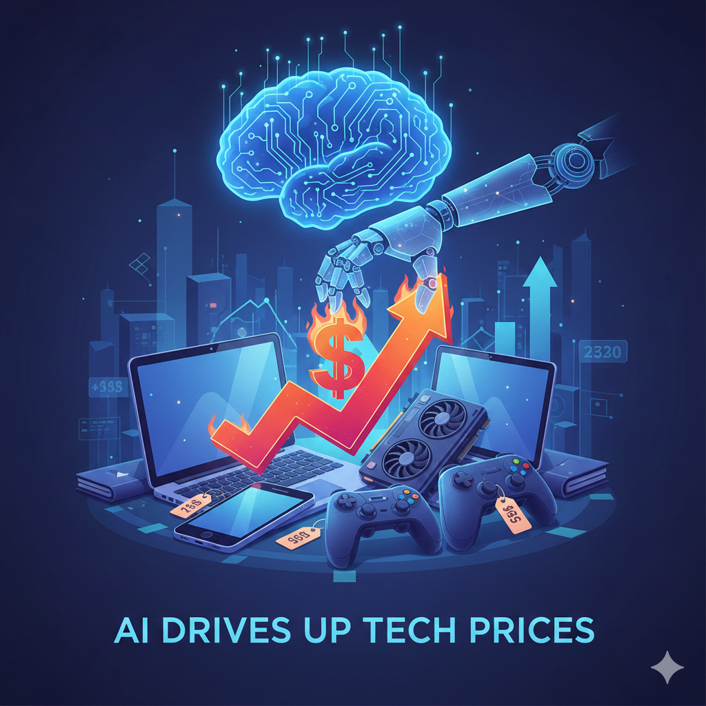 Jak AI podnosi ceny sprzętu komputerowego